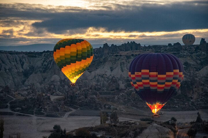 Hot Air Balloon Ride at Sunrise in Goreme, Cappadocia