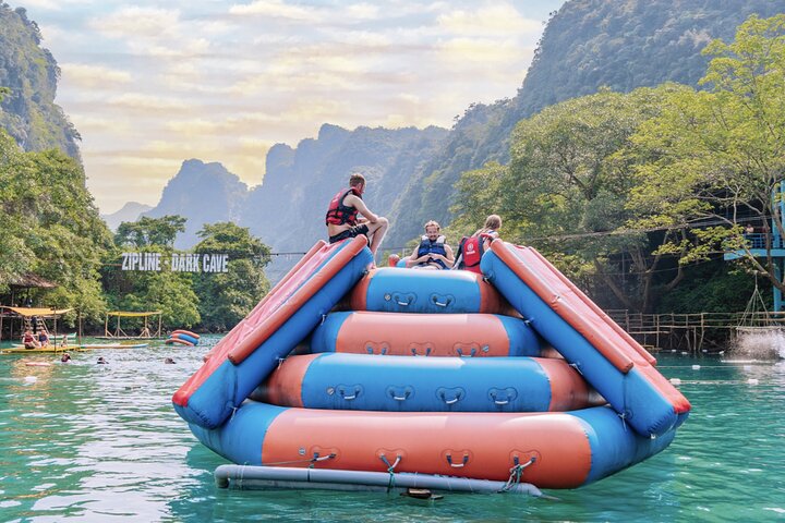 From Hue: Paradise Cave and Dark Cave Day Tour
