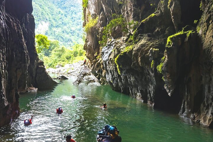 From Hue: Paradise Cave and Dark Cave Day Tour