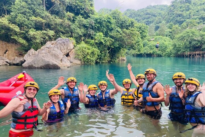 From Hue: Paradise Cave and Dark Cave Day Tour