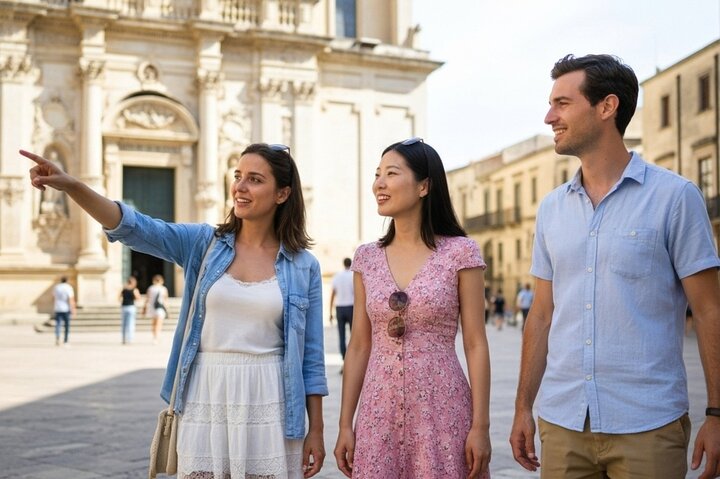 Personalized City Walking Tour in Lecce with Local