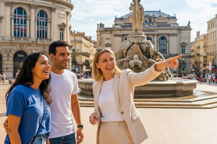 Private Walking Tour in Montpellier with Local Guide