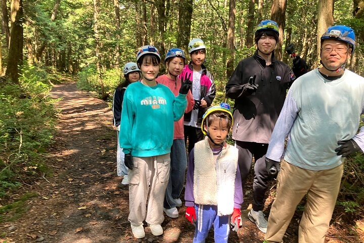 Exploring Mt Fuji Ice Cave and Sea of Trees Forest