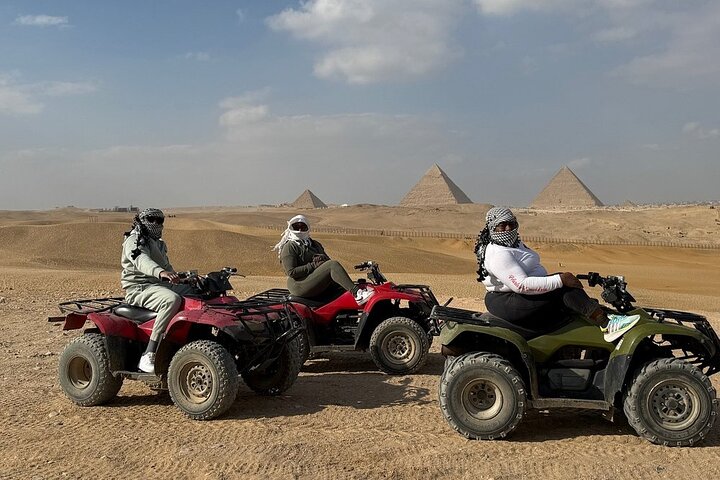 Pyramids Sphinx Camel ATV Bike Shopping and Nile Dinner Cruise