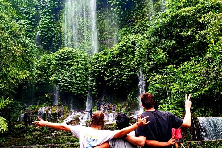 Lombok Private Trip: 4 Waterfalls, Rice Fields & Jungle Trek