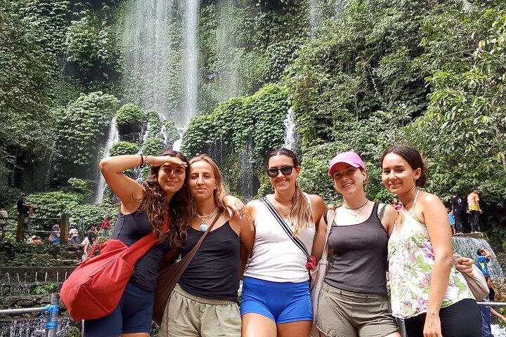 Lombok Private Trip: 4 Waterfalls, Rice Fields & Jungle Trek