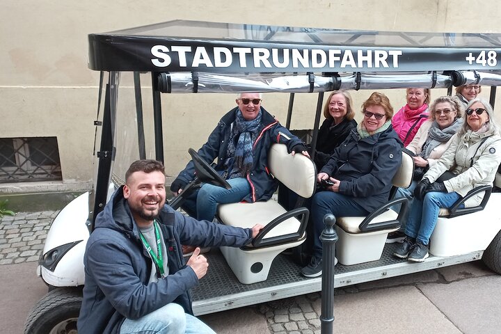 Gdańsk: City Sightseeing Tour by Buggy/Golf Cart LIVE GUIDED 1H