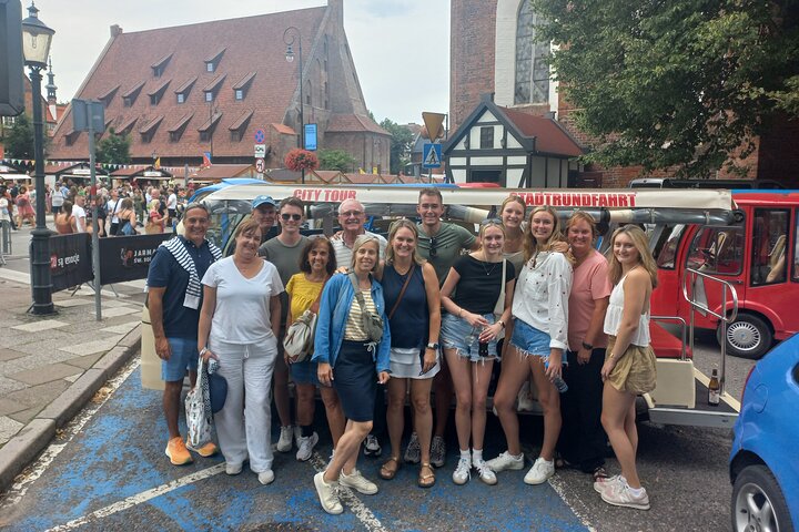 Gdańsk: City Sightseeing Tour by Buggy/Golf Cart LIVE GUIDED 1H