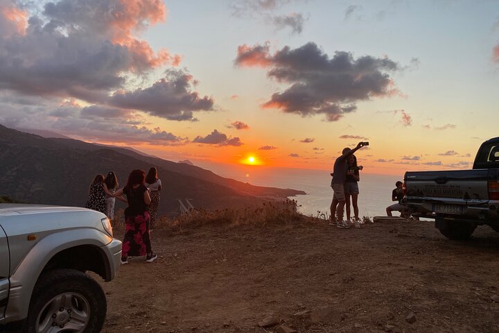 Sunset with BBQ jeep excursions