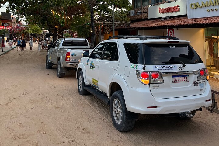 Transfer 4x4 Fortaleza x Jericoacoara or Jericoacoara x Fortaleza