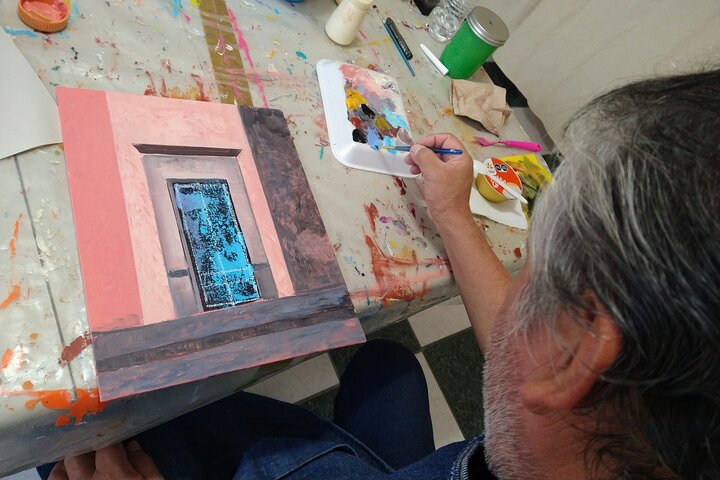 One Painting in One Day, Doors of San Miguel