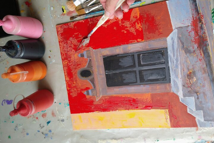 One Painting in One Day, Doors of San Miguel