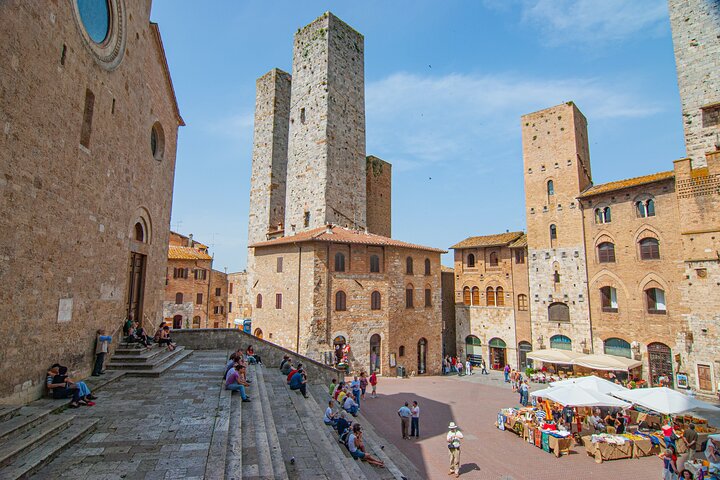 Siena, S.Gimignano & Chianti Tasting Small Group from Montecatini