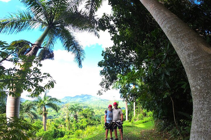 El Yunque Ziplining in Puerto Rico