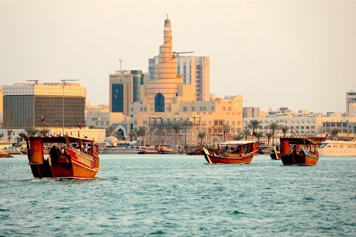Half Day Private Doha City Tour with Traditional Dhow Boat Cruise