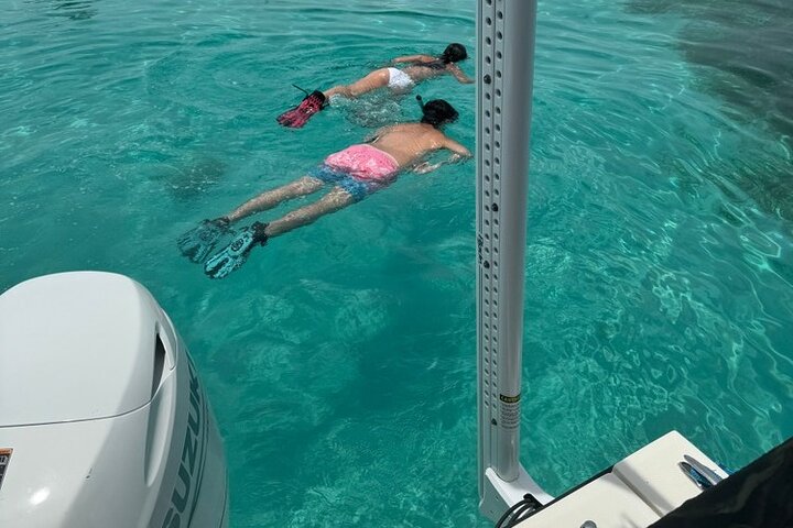 Private 4 Hour Snorkel and Sandbar Charter in Islamorada
