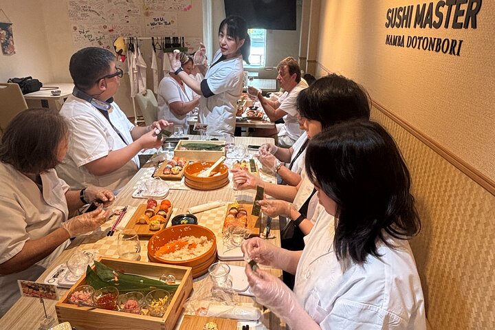 Osaka Sushi Making Class – Hands-On Nigiri & Rolls (Same-Day OK)