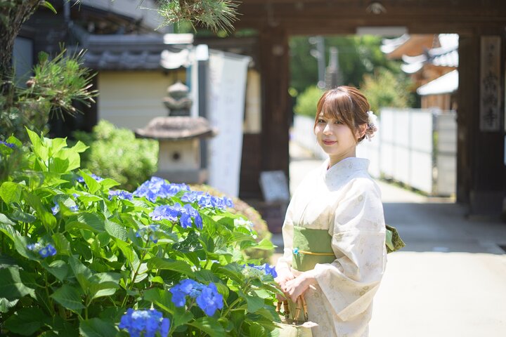 Private Kimono and Tea Ceremony Experience in Inuyama Castle Town