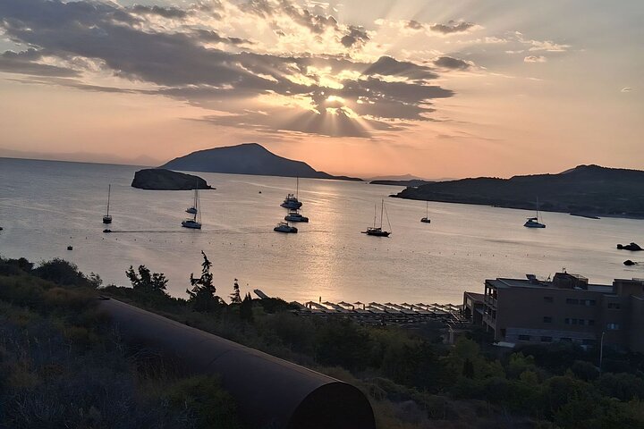 Lake Vouliagmeni Thermal Spa And Temple Of Poseidon Tour