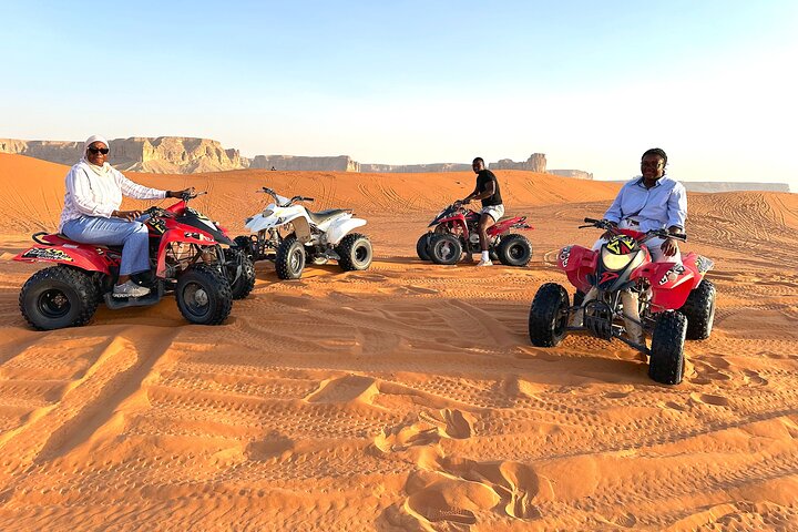 Riyadh Desert Safari Dune Bashing, ATV, camel ride, and Sandboard