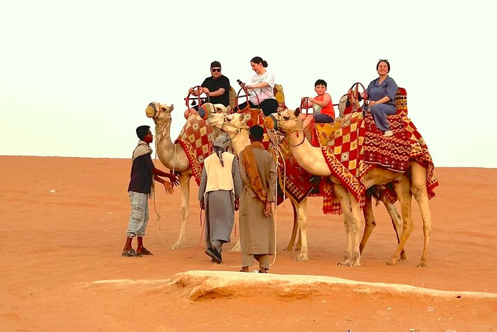 Riyadh Desert Safari Dune Bashing, ATV, camel ride, and Sandboard