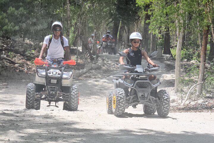 Jade Caverns and Mayan Village Cozumel ATV TOUR