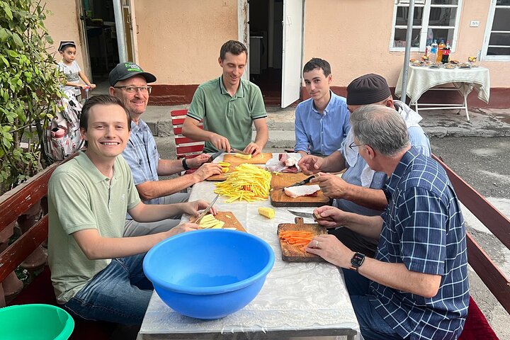 Authentic Uzbek Plov Cooking Experience