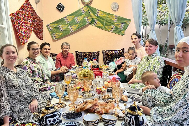 Authentic Uzbek Plov Cooking Experience