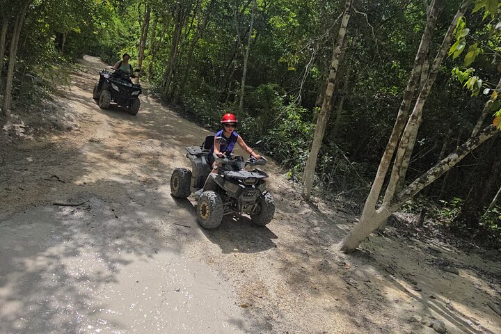Jade Caverns and Mayan Village Cozumel ATV TOUR