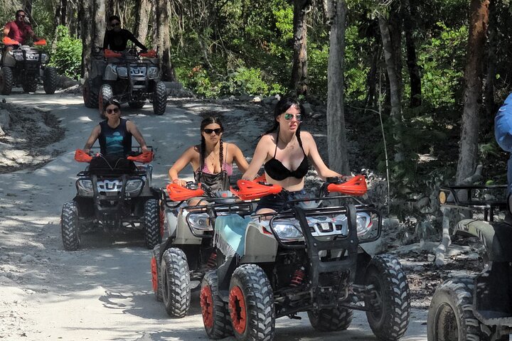 Jade Caverns and Mayan Village Cozumel ATV TOUR