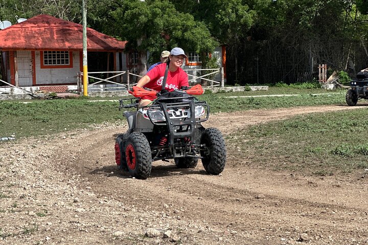 Jade Caverns and Mayan Village Cozumel ATV TOUR