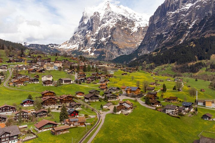 From Basel: Swiss Alps, Lauterbrunnen, Beatus Caves Small Group
