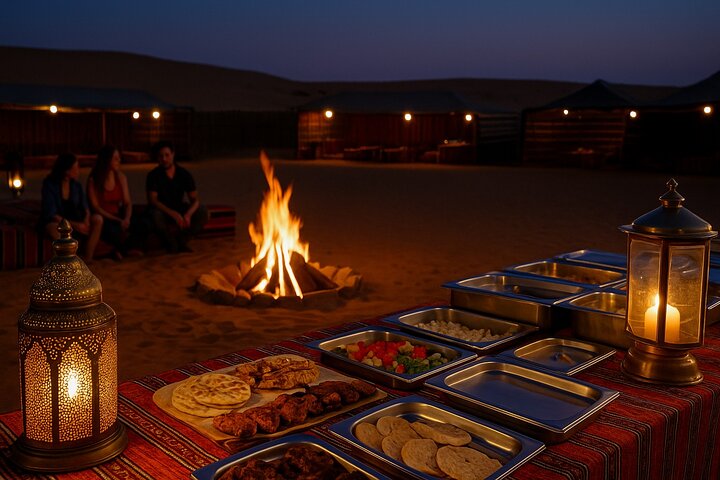 Vip Desert Safari Dubai with Home Pickup-Camel Ride-Dinner&Shows