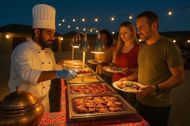 Vip Desert Safari Dubai with Home Pickup-Camel Ride-Dinner&Shows