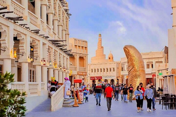 Half Day Private Doha City Tour with Traditional Dhow Boat Cruise