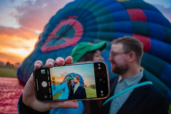 Balloon flight + pick up in CDMX + Breakfast in Cave + Pyramids
