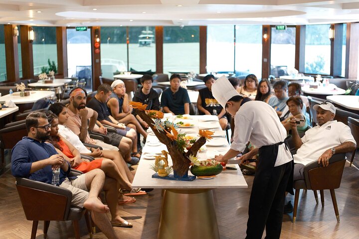 Halong Bay & Lan Ha Bay Luxury Day Cruise by The Halong Catamaran