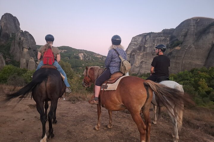 Mystical Sunset Horseback Ride in Meteora: 1-Hour Adventure