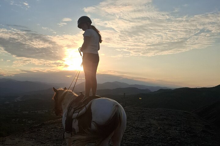 Mystical Sunset Horseback Ride in Meteora: 1-Hour Adventure