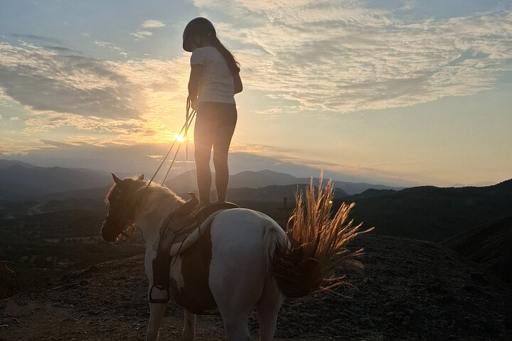 Mystical Sunset Horseback Ride in Meteora: 1-Hour Adventure