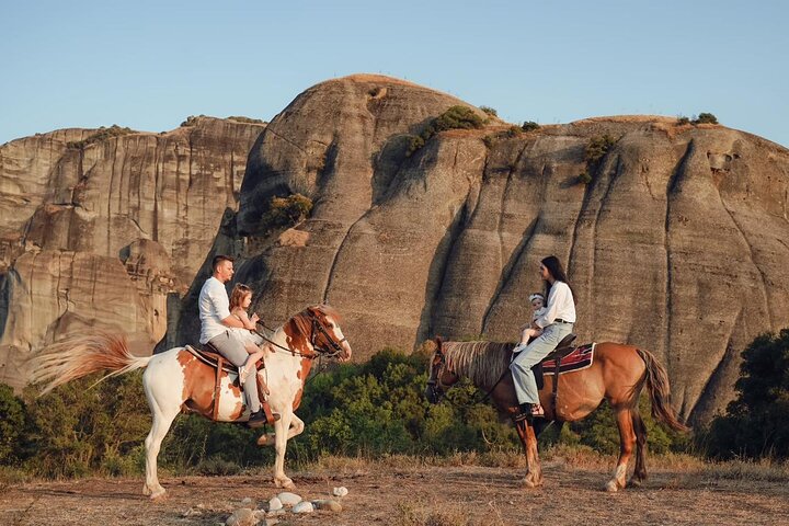 Mystical Sunset Horseback Ride in Meteora: 1-Hour Adventure