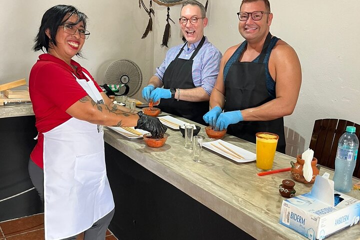 Authentic Beachfront Mexican Cooking Class Cafe Jaguar Costa Maya