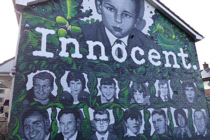 Bloody Sunday and Bogside Murals Walking Tour