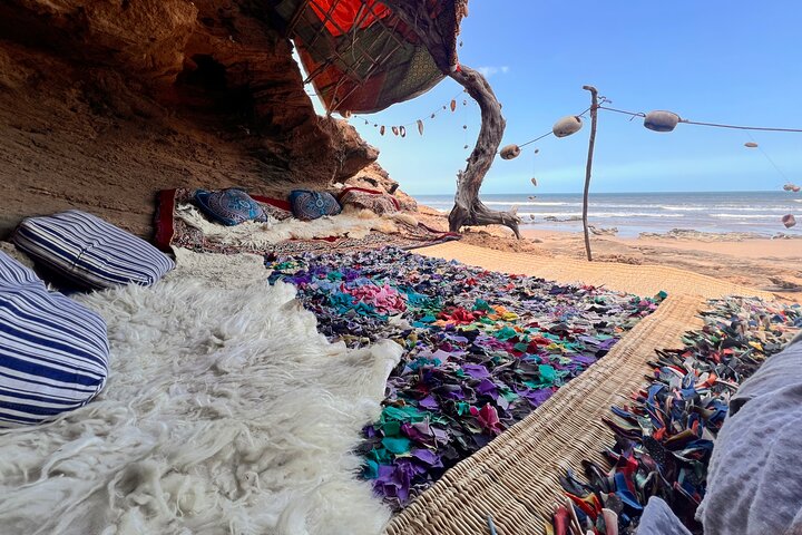 Essaouira Waterfall Hike & Coastal Walk with Tagine, Fishing