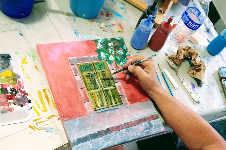 One Painting in One Day, Doors of San Miguel