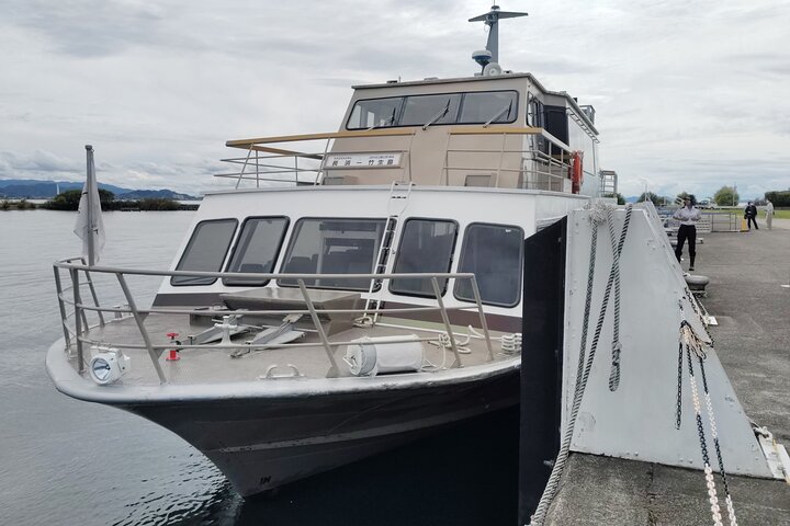 Lake Biwa: Mystical Chikubu Island Boat Tour from Many Ports
