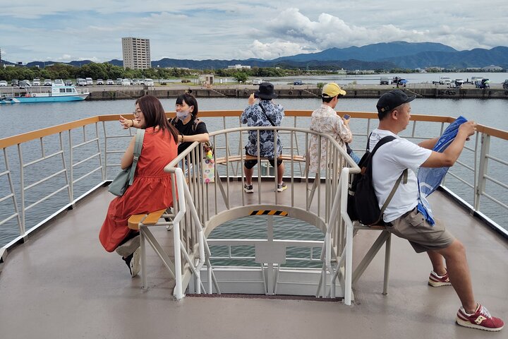 Lake Biwa: Mystical Chikubu Island Boat Tour from Many Ports