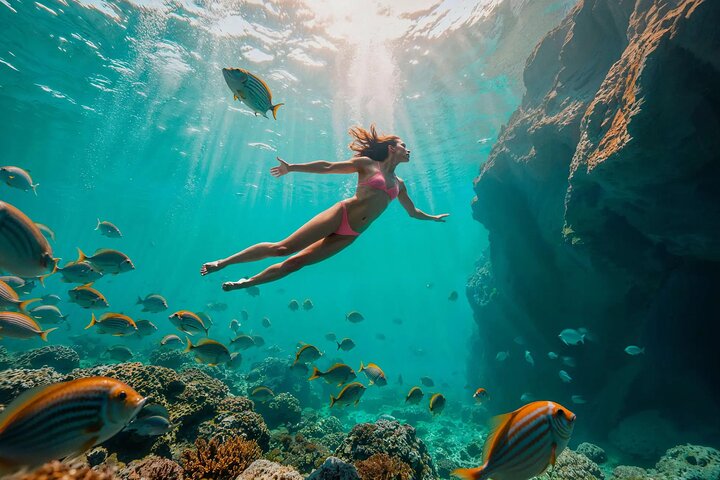 Luxury Cruise to Orange Bay and Hula Hula island Trip