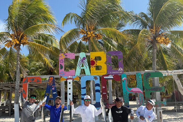 Private Fishing Tour in Holbox Island with Lunch and Pick up