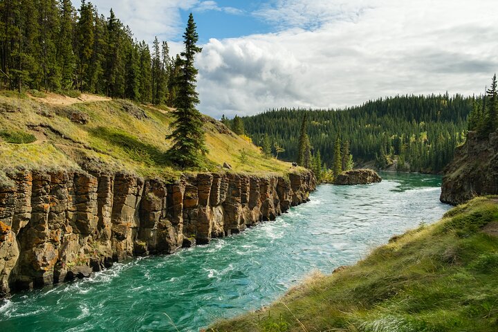 Yukon River Boat Tour Through Miles Canyon
